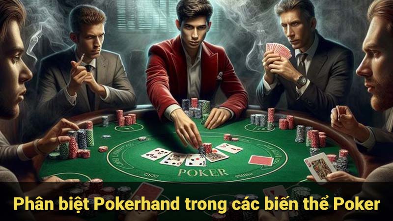 Phân biệt Pokerhand trong các biến thể Poker