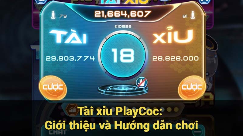 Tài xỉu PlayCoc: Giới thiệu và Hướng dẫn chơi